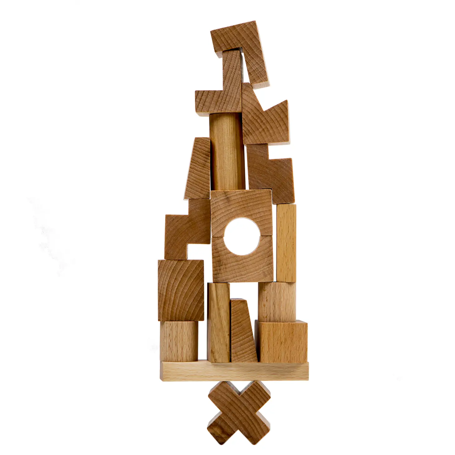 Blocchi in legno Montessori